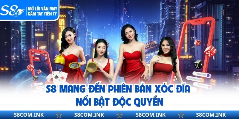 S8 mang đến phiên bản xóc đĩa nổi bật độc quyền